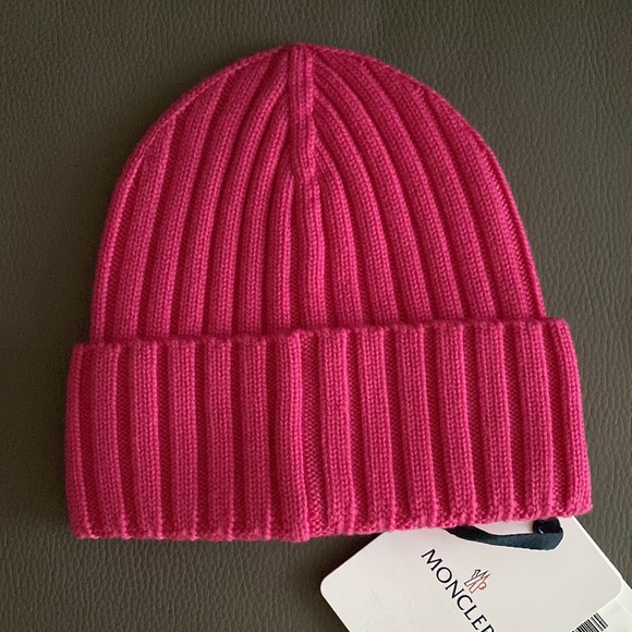 NEW Auth MONCLER beanie/scull HAT virgin wool; Unisex; ONE SZ FITS ALL - Picture 4 of 16